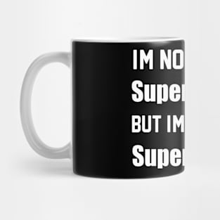 I'm Not Superstitious But I'm A Little Stitious, Superstitious Funny TV Lines Mug